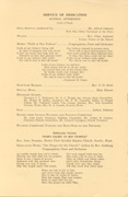 Page 4 - Service of Dedication - Sunday Afternoon