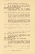 Page 5 - Service of Dedication-Cont.