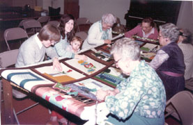 Making the Centennial Quilt 1983